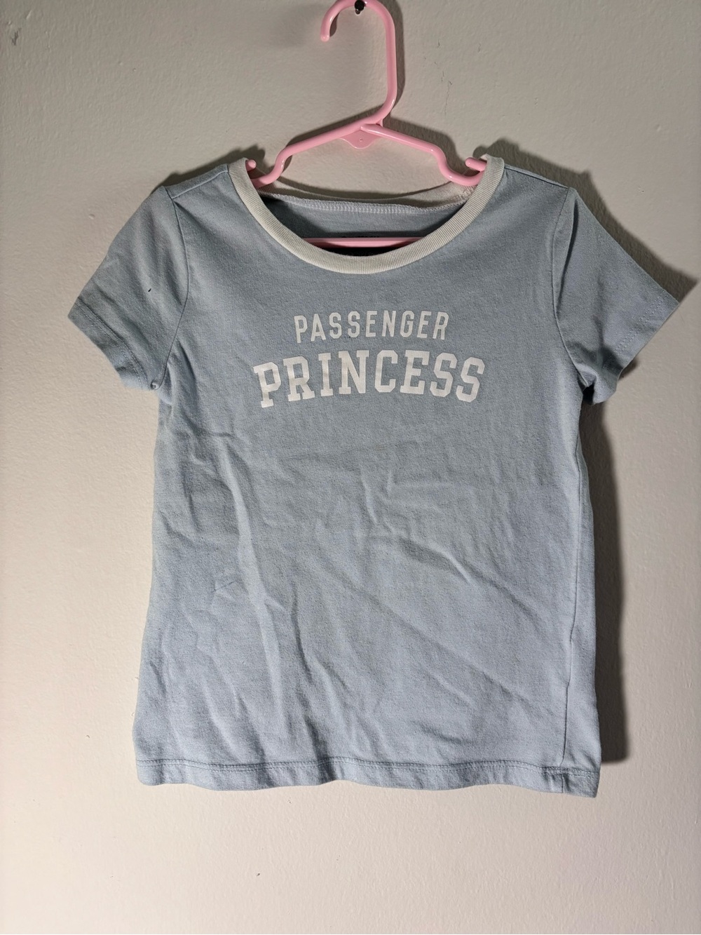 OshKosh B'gosh Light Blue 'Passenger Princess' Tee
